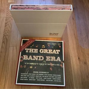 Box Set of 10 vinyl LP’s - The Great Band Era